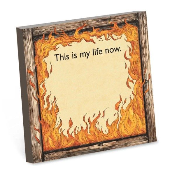 This Is My Life Now Sticky Note Pad
