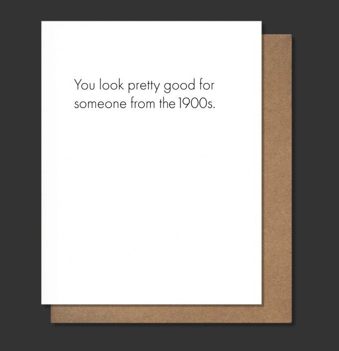 1900&#39;s Card