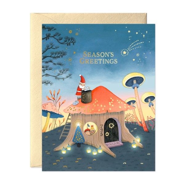 Gnomes Holiday Card