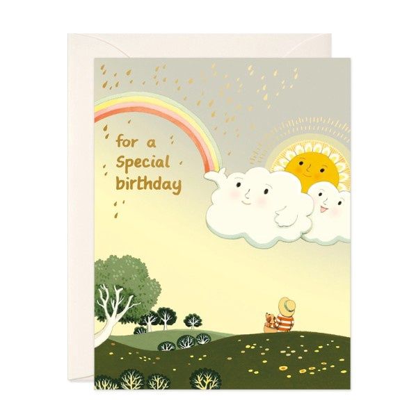 Joyful Sky Birthday Card