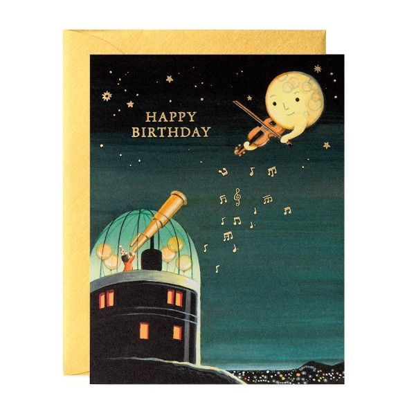 Observatory Birthday Card