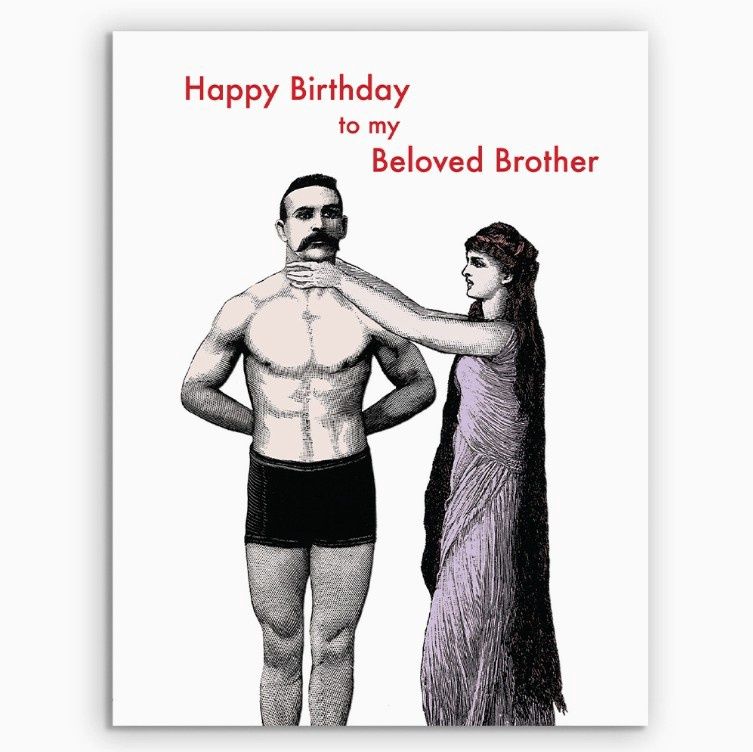 Brother Birthday Card