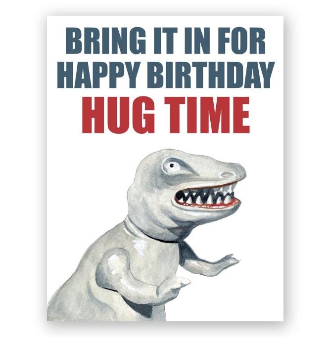 Hug Time Birthday Card