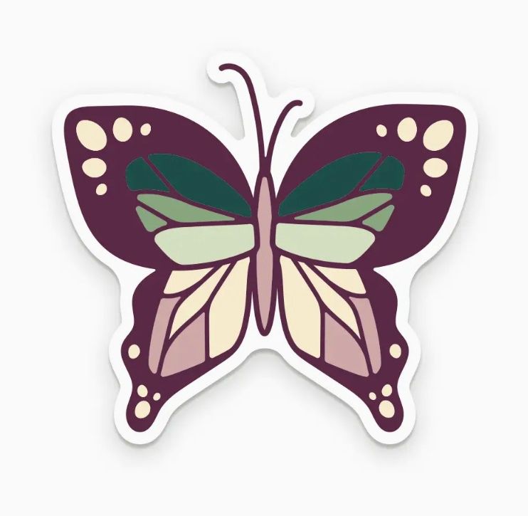 Butterfly Sticker