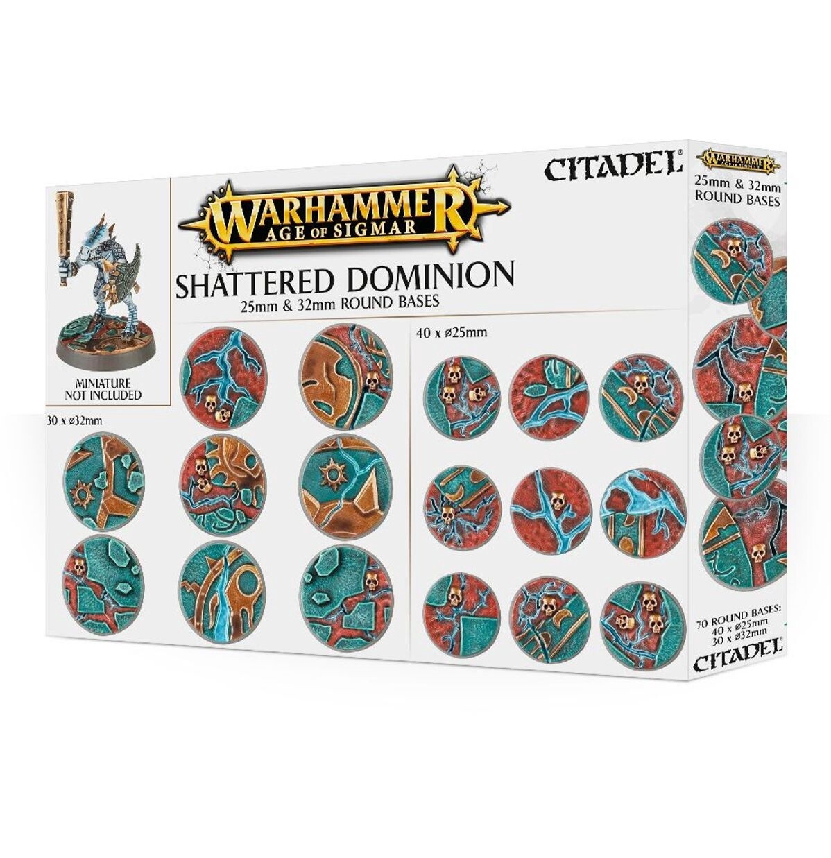 AGE OF SIGMAR: SHATTERED DOMINION: 25 &amp; 32MM ROUND