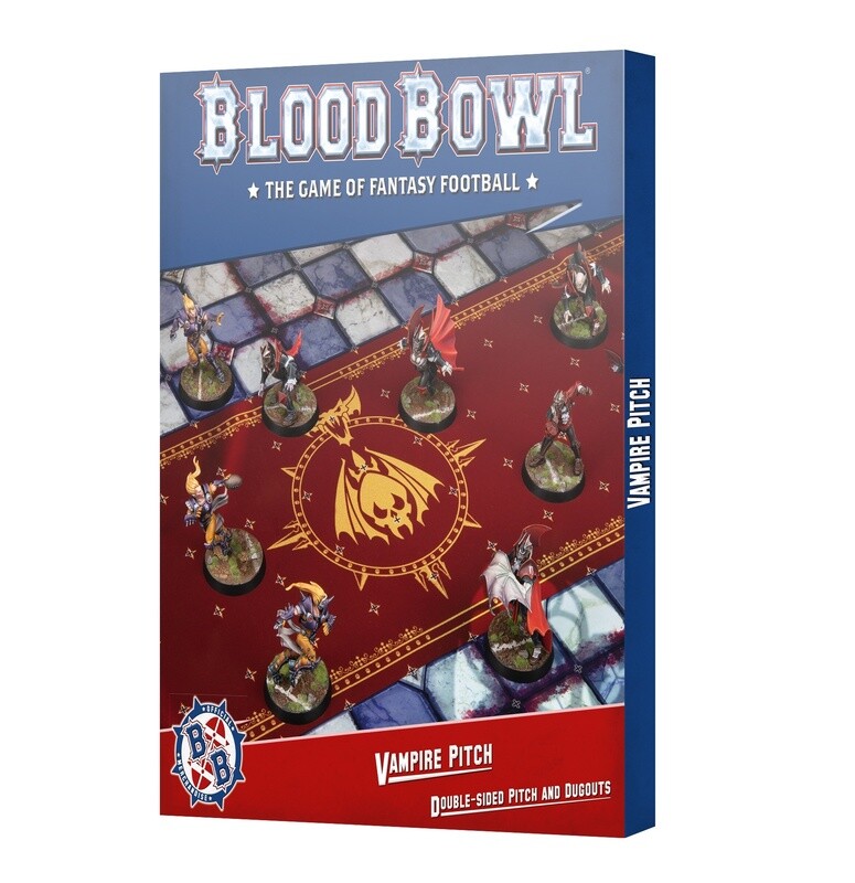BLOOD BOWL: VAMPIRE TEAM PITCH &amp; DUGOUTS