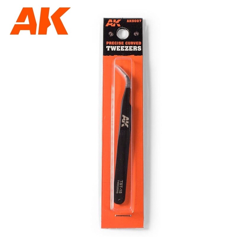 AK Tools: Precise Curved Tweezers