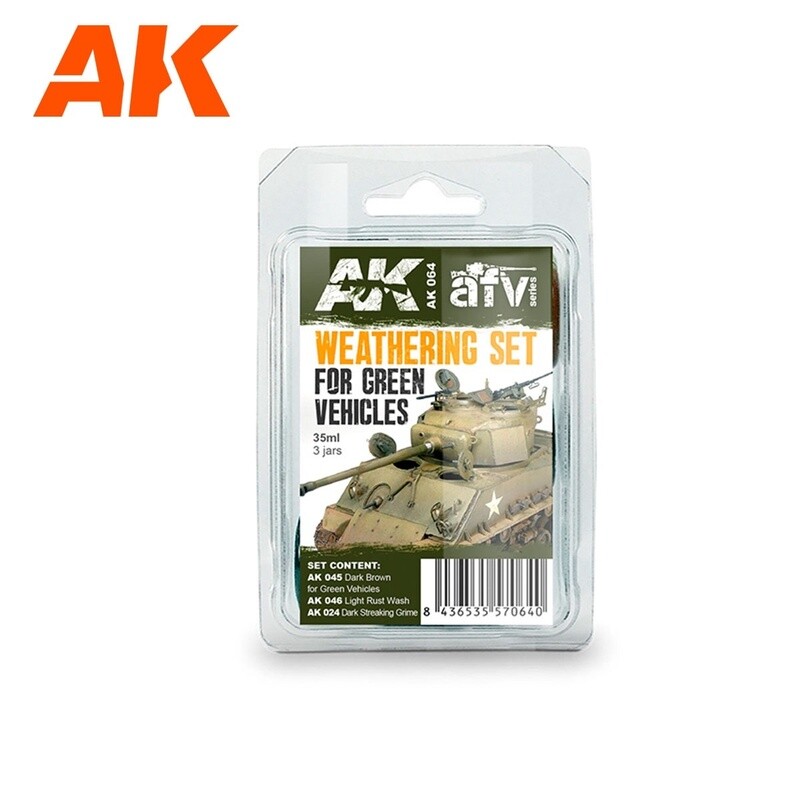 Green Vehicles Weathering Effects Set