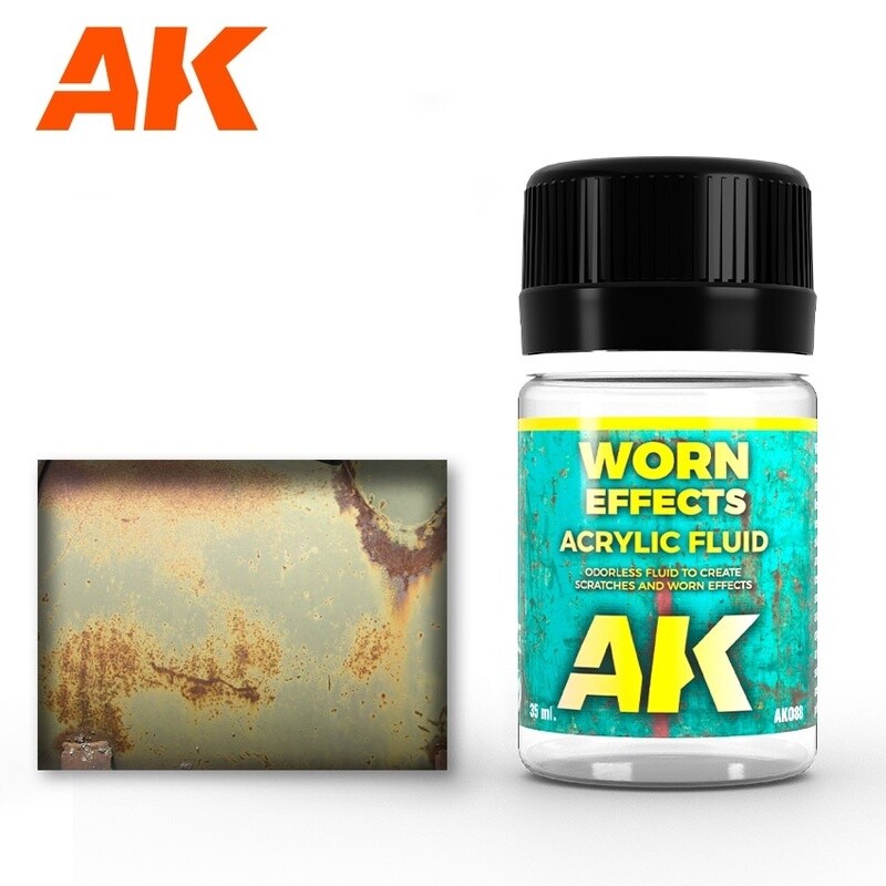Worn Effects Acrylic Chipping Fluid 35ml