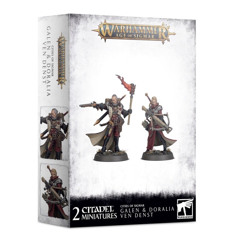 CITIES OF SIGMAR: GALEN &amp; DORALIA VEN DENST
