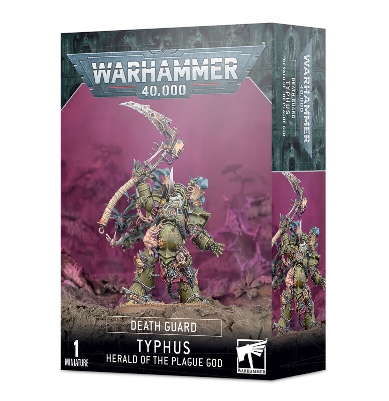 DEATH GUARD: TYPHUS, HERALD OF THE PLAGUE GOD