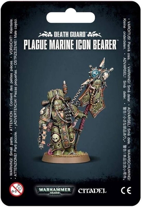 DEATH GUARD: PLAGUE MARINE ICON BEARER