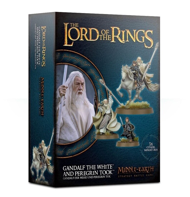 GANDALF THE WHITE &amp; PEREGRIN TOOK