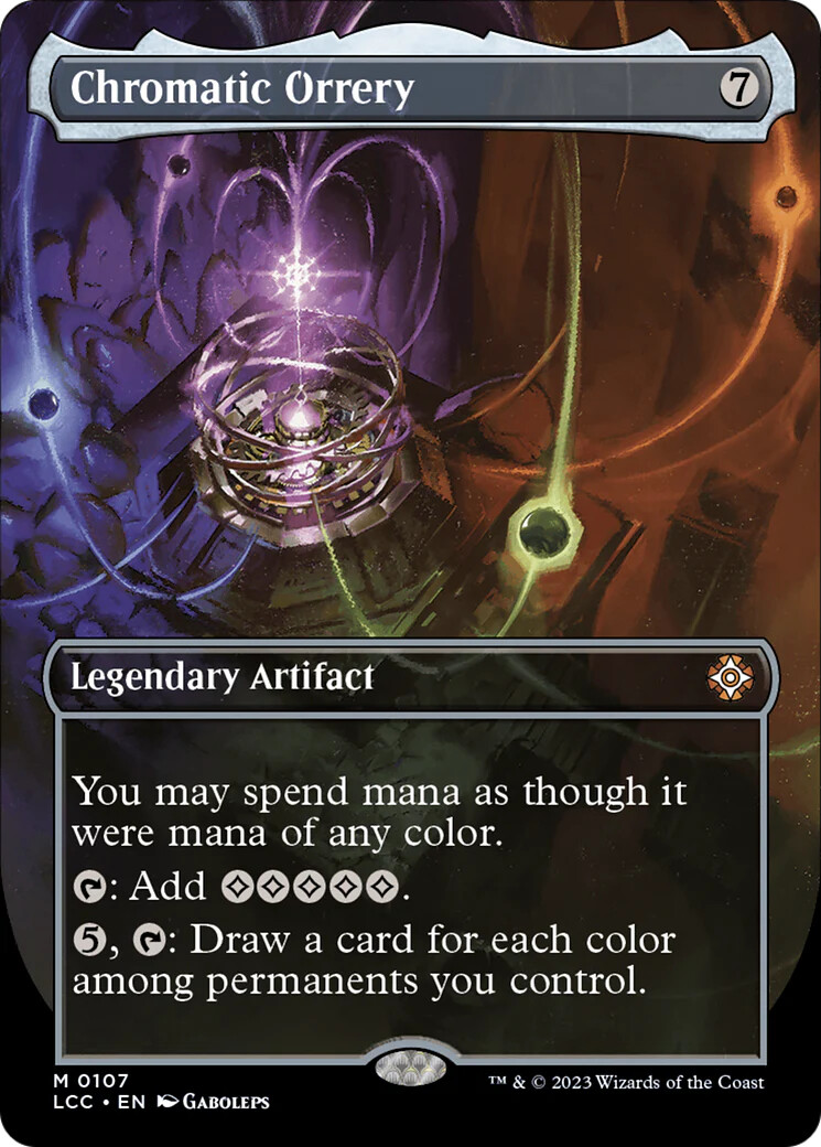 MTG: Lost Caverns of Ixalan - Chromatic Orrery (Borderless)