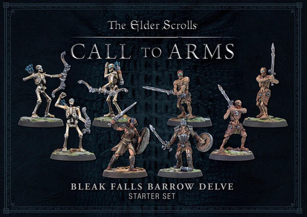 The Elder Scrolls: Call To Arms - Bleak Falls Barrow - Resin Delve Set