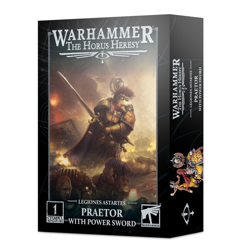 HORUS HERESY: PRAETOR WITH POWER SWORD