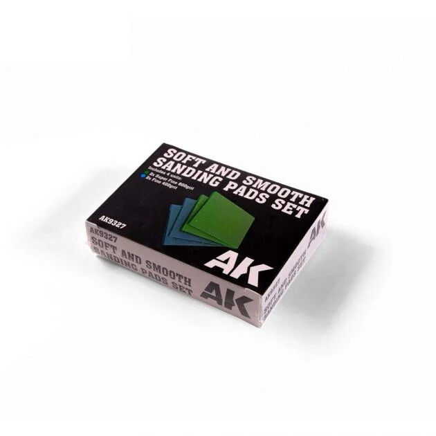 AK: Soft And Smooth Sponge Sandpaper Set - 4 Units