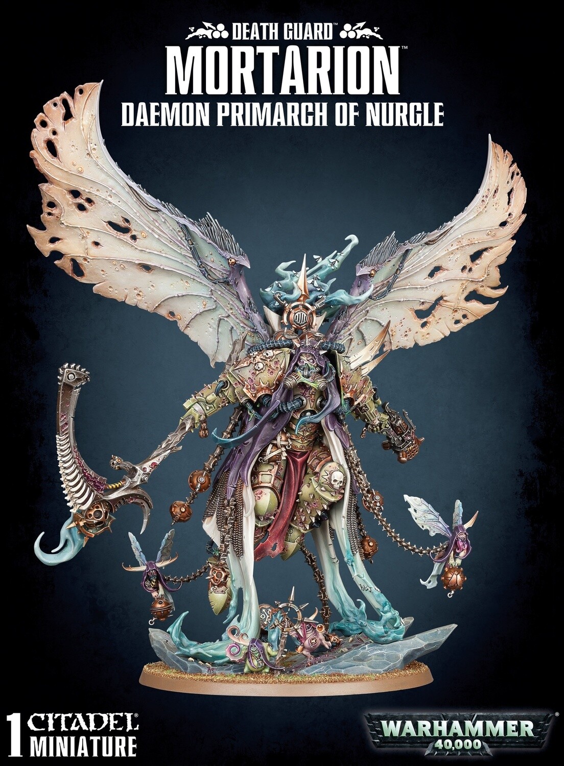 DEATH GUARD: MORTARION, DAEMON PRIMARCH OF NURGLE