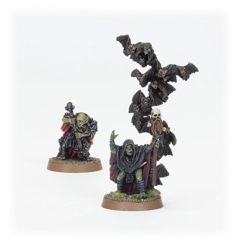 ASHRÂK &amp; DRÛZHAG, GOBLIN SHAMANS OF MORIA
