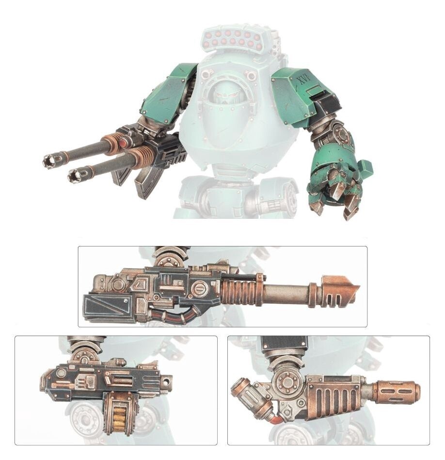CONTEMPTOR DREADNOUGHT WEAPONS FRAME 1 (GW DIRECT)