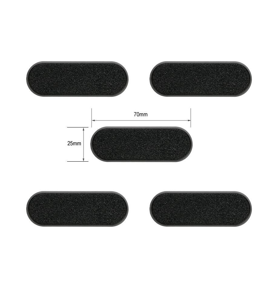 CITADEL 70X25MM OVAL BASES - 40K BIKE BASES (GW DIRECT)