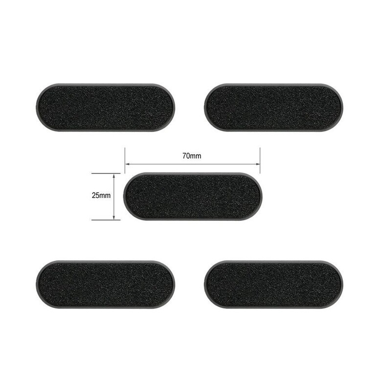 CITADEL 70X25MM OVAL BASES - 40K BIKE BASES (GW DIRECT)