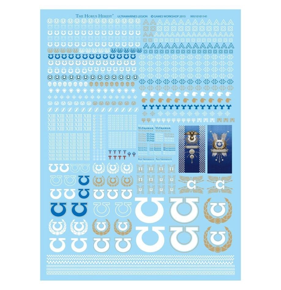 ULTRAMARINES LEGION TRANSFER SHEET (GW DIRECT)