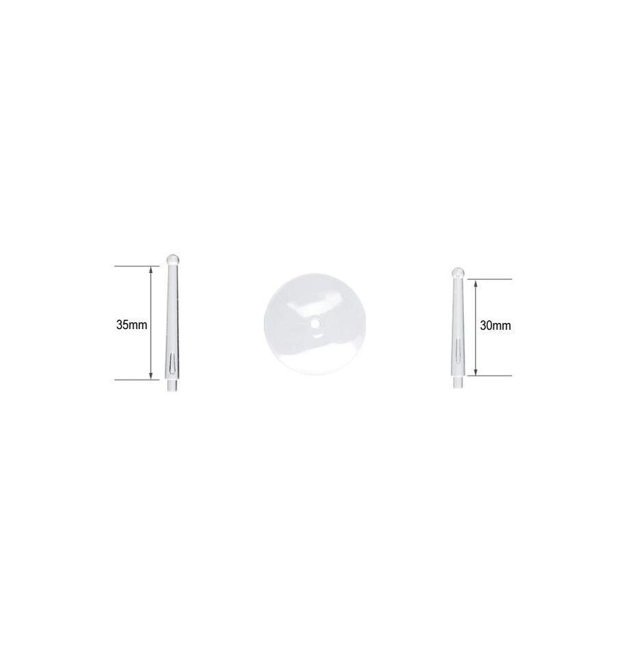 CITADEL BALL TOP FLYING STEMS WITH 32MM FLYING BASES
