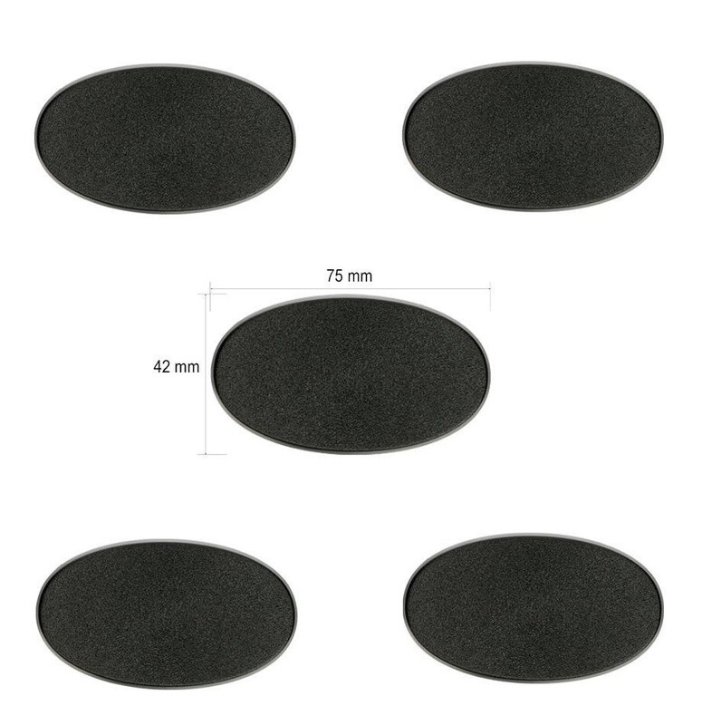 CITADEL 75X42MM OVAL BASES (GW DIRECT)