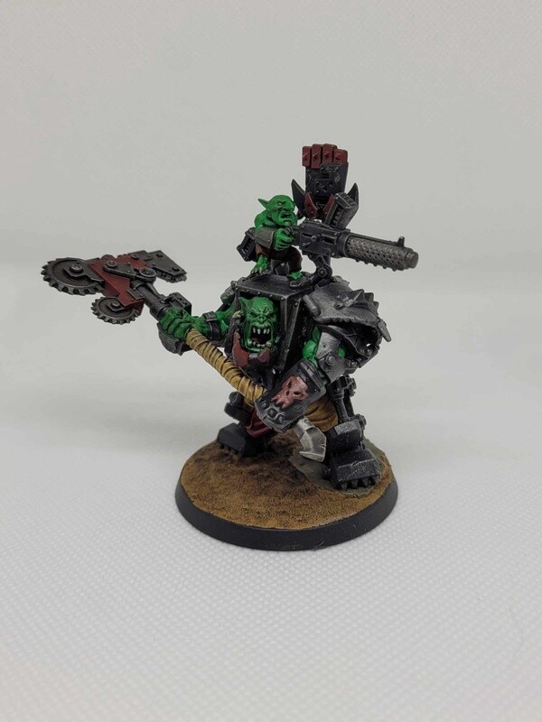 Warboss in Mega Armour
