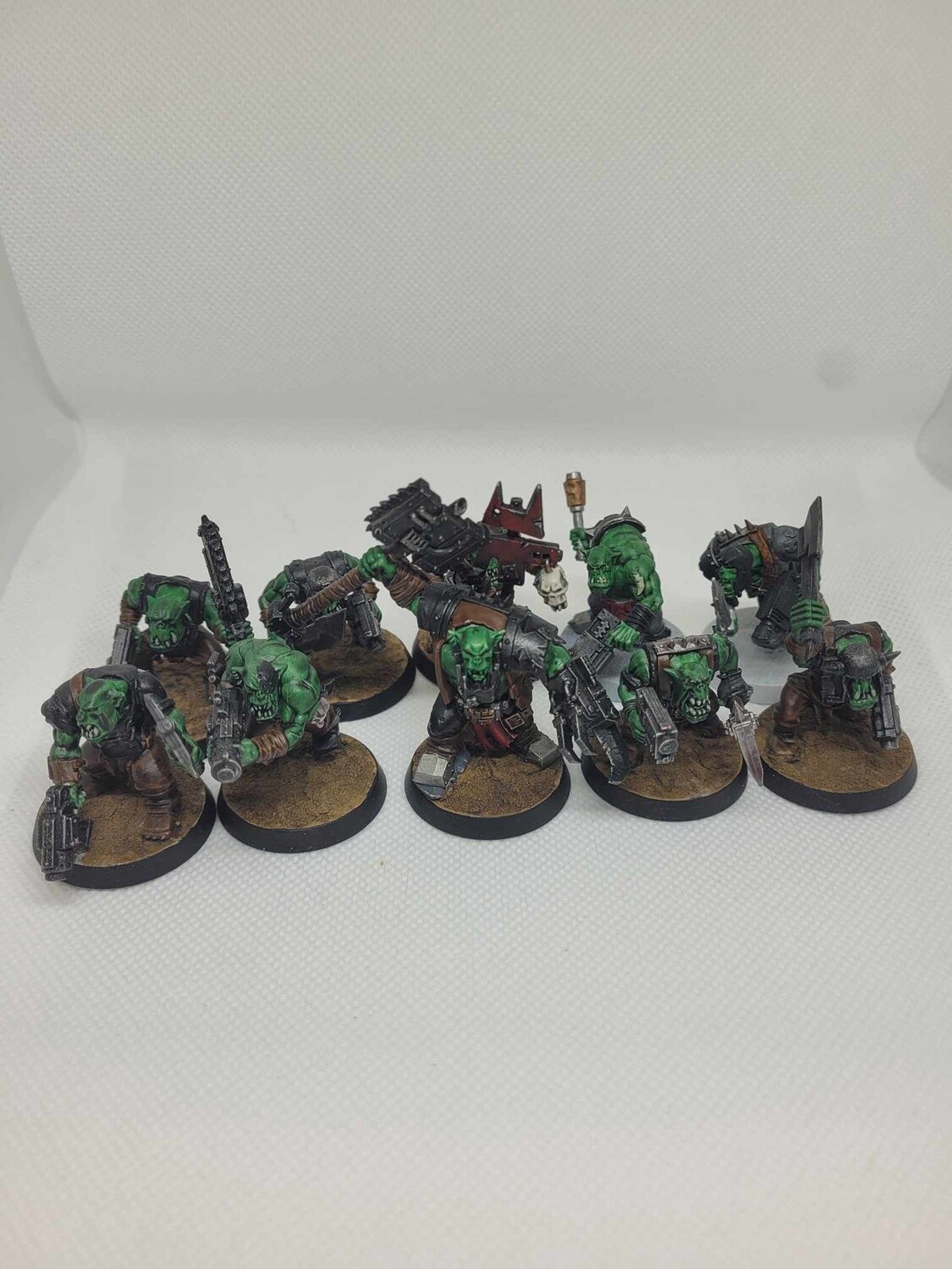 Ork Boyz (Mostly Painted)