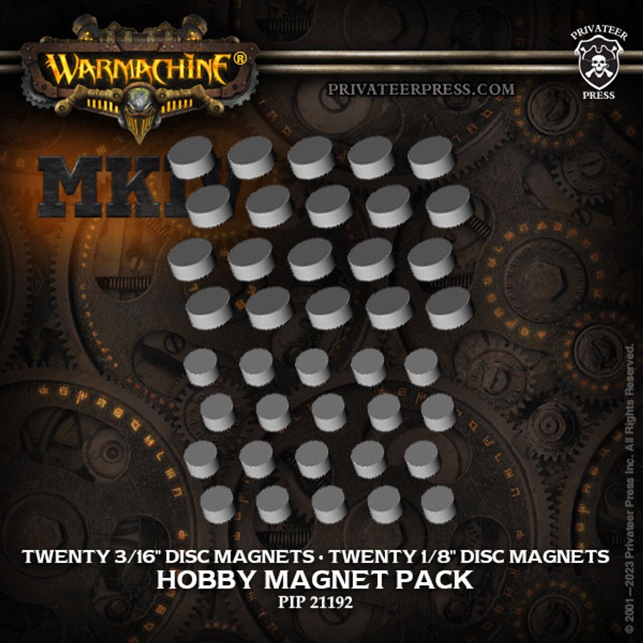 Privateer Press: Hobby Magnet Pack