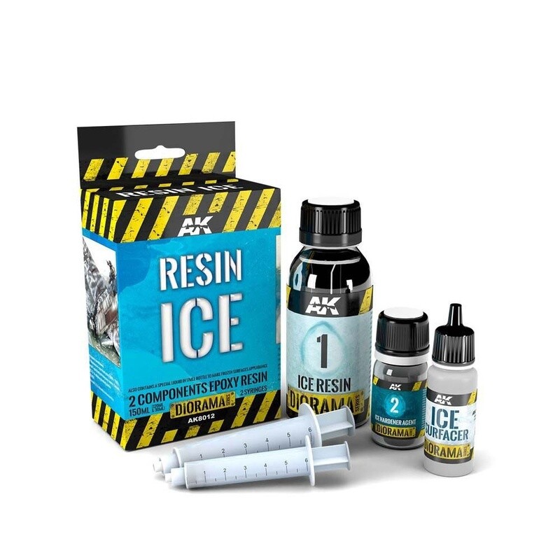 AK Diorama: Resin Ice - 2 Components