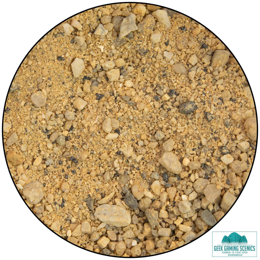 Base Ready: Desert Sand And Stone