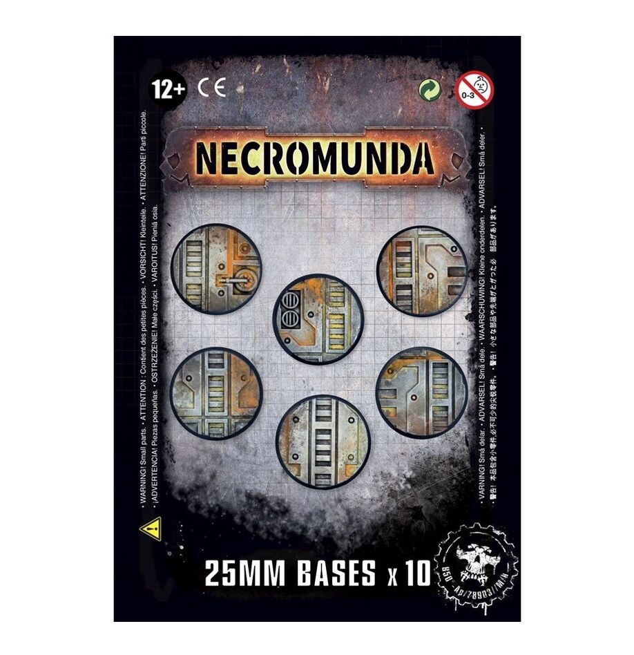 NECROMUNDA 25MM BASES (GW DIRECT)