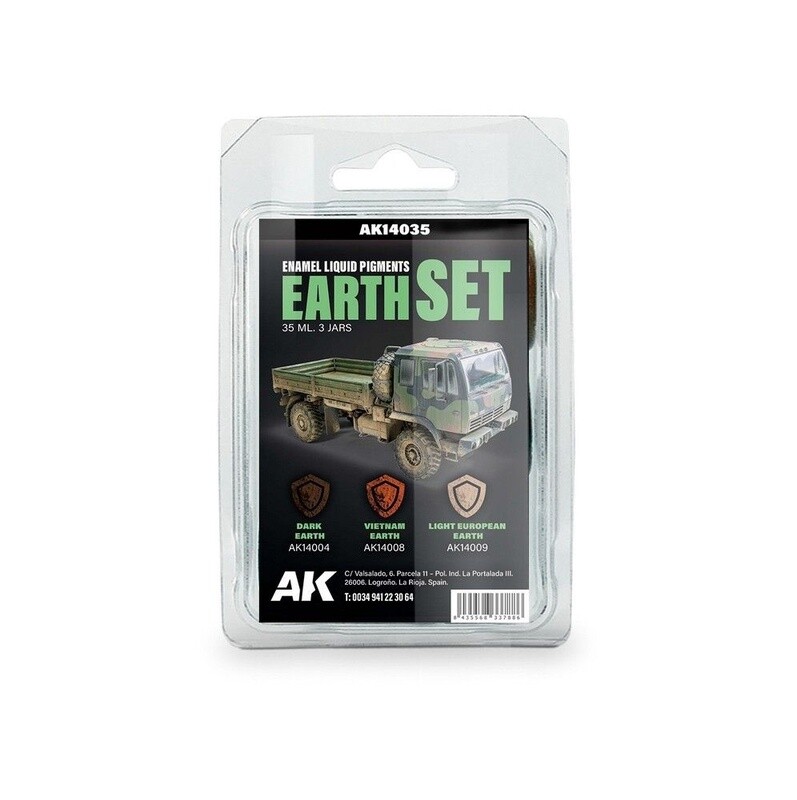 AK: Earth Set - Liquid Pigment
