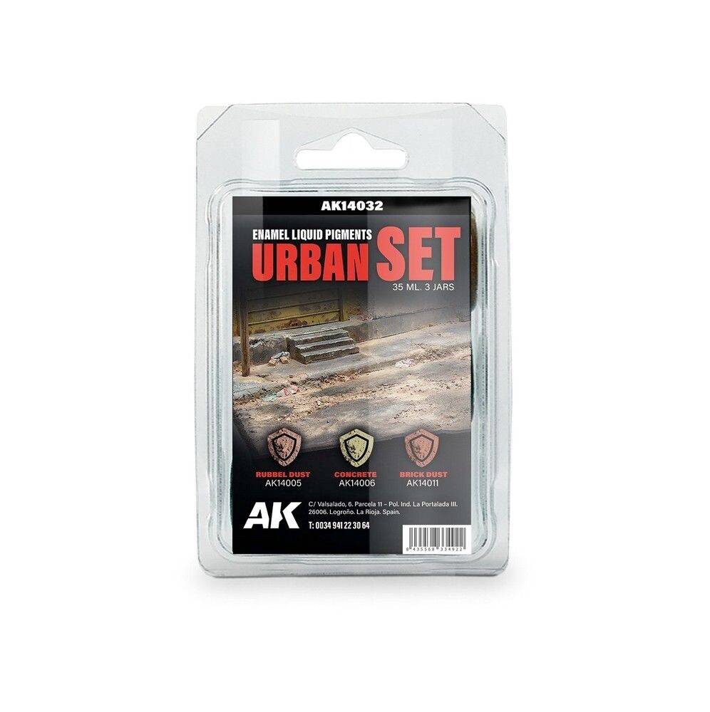 AK: Urban Set - Liquid Pigment