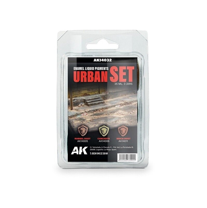 AK: Urban Set - Liquid Pigment