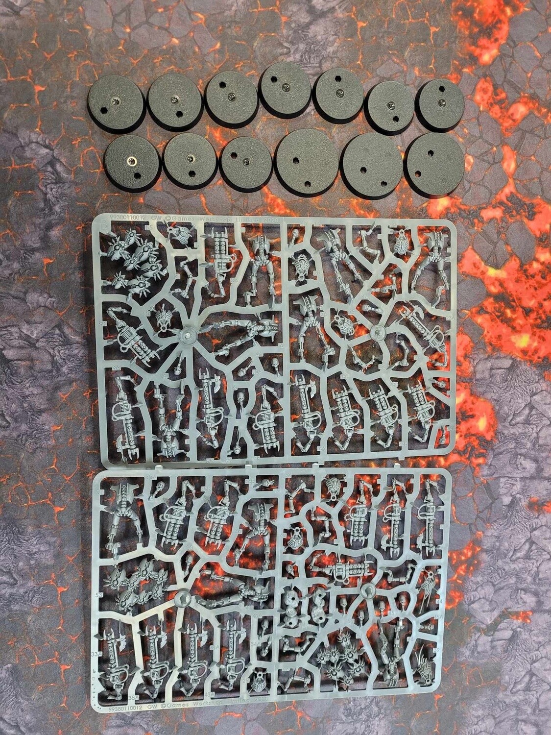 Necron Warrior (x10) &amp; Scarab Swarm (x3)