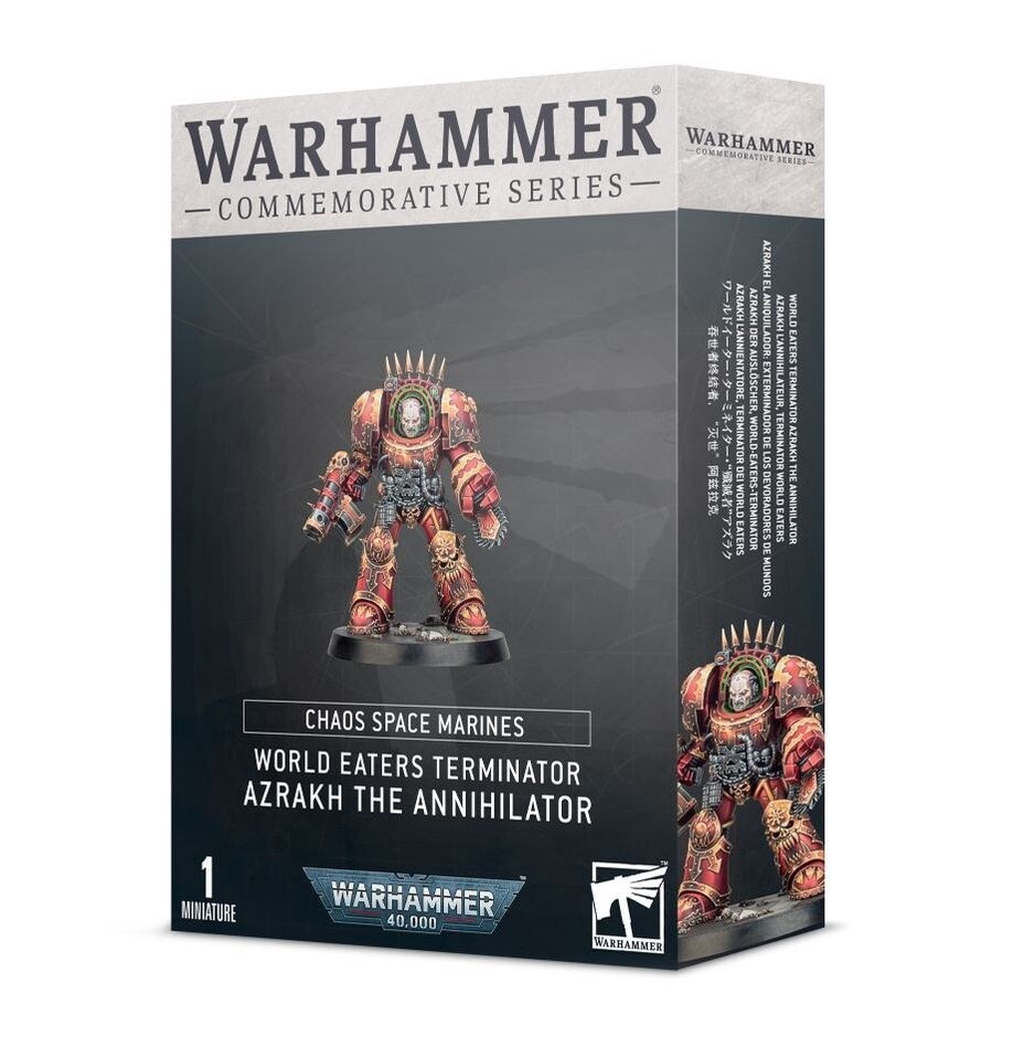 WORLD EATERS TERMINATOR – AZRAKH THE ANNIHILATOR