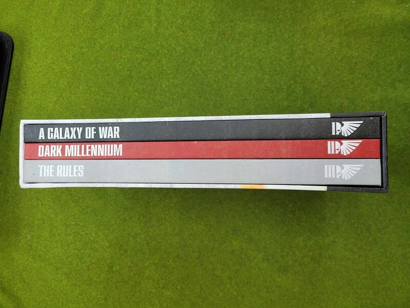 Warhammer 40k: 7th Edition Rule Book Set w/ Slipcase - Hardcover (3 Books)