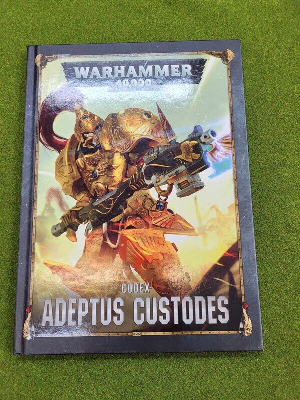 Warhammer 40k: 8th Edition - Adeptus Custodes Codex