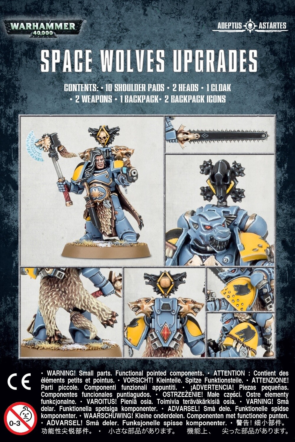 SPACE WOLVES: PRIMARIS UPGRADES
