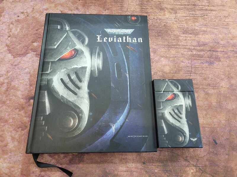 Warhammer 40k: 10th Edition -Rulebook &amp; Cards (Leviathan Edition)