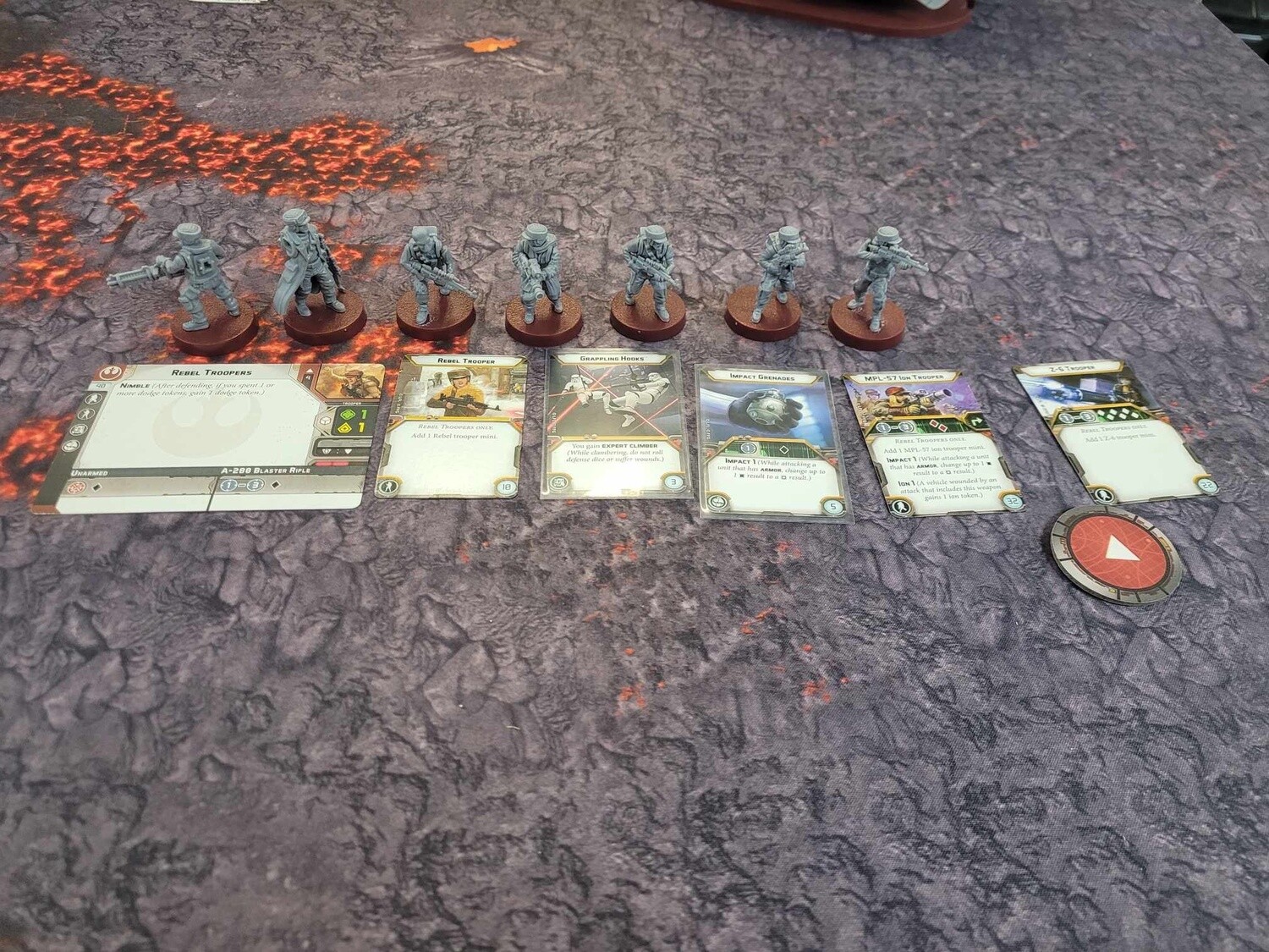 Star Wars: Legion - Rebel Troopers (Missing Parts)