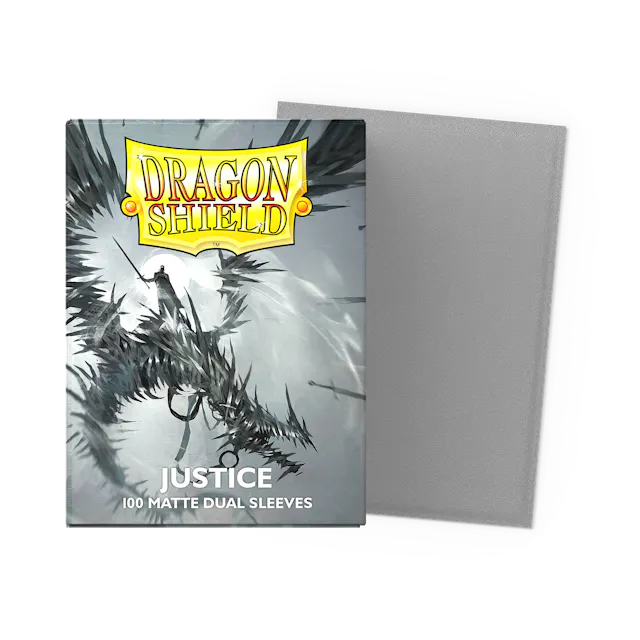 Dragon Shield -  Dual Matte Standard Size Sleeves 100pk, Colour: Justice