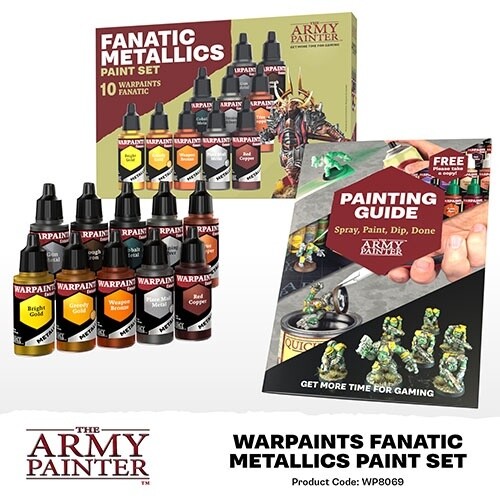 Warpaints Fanatic Metallics Paint Set