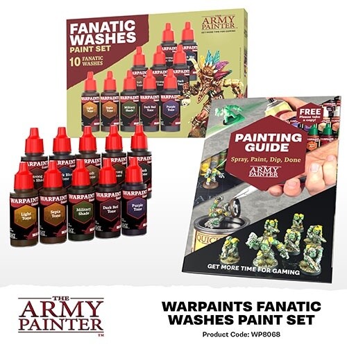 Warpaints Fanatic Washes Paint Set