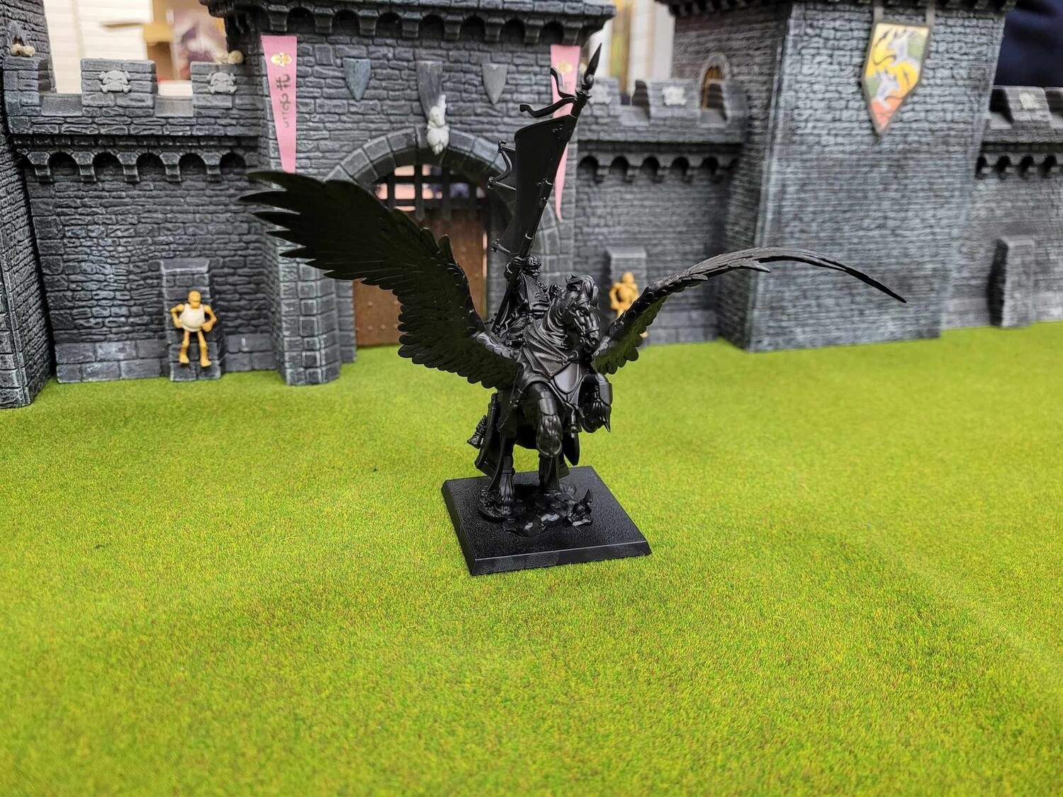 Battle Standard Bearer on Royal Pegasus