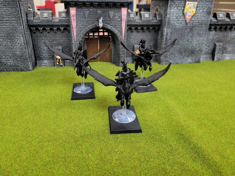 Bretonnian Pegasus Knights (x3)